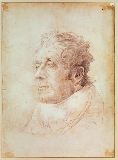 Portrait of J.M.W. Turner by Cornelius Varley
